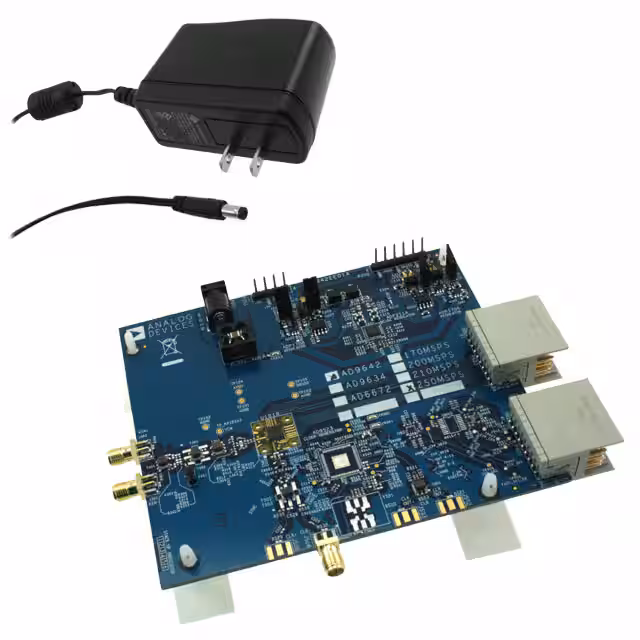 AD9642-250EBZ Analog Devices Inc.  Cartes d'évaluation - Convertisseurs analogique-numérique (CAN)